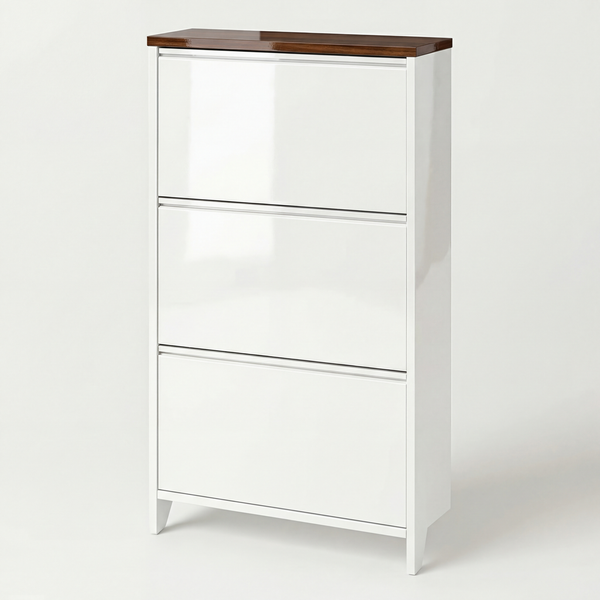 Sapateira Fina de Madeira – Com 3 Portas